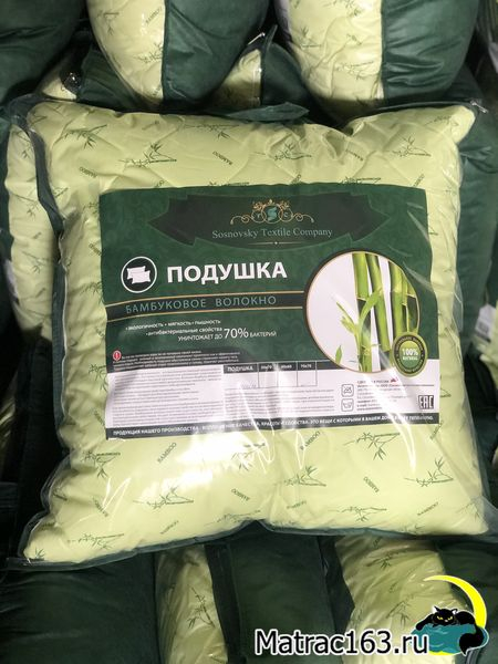 Подушка 70х70 бамбук тик